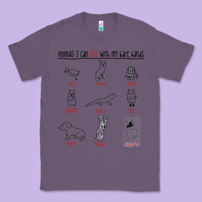 Animals I Can Kill With My Bare Hands Classic Tee Designed By Artisfamous
