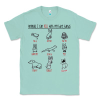Seafoam animals i can kill with my bare hands Classic Tee - artisFamous