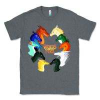 Charcoal Heather wings of fire Classic Tee - artisFamous