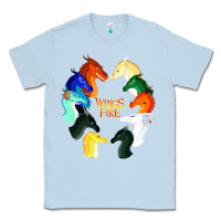 Dusty Blue wings of fire Classic Tee - artisFamous