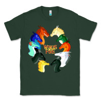 Sports Green wings of fire Classic Tee - artisFamous