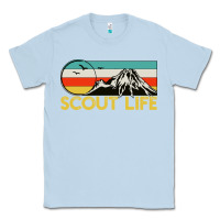 Dusty Blue scout Classic Tee - artisFamous