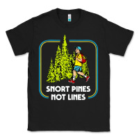 Black snort pines not lines funny boy going to school vintage Classic Tee - artisFamous