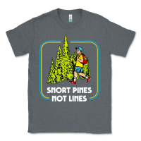Charcoal Heather snort pines not lines funny boy going to school vintage Classic Tee - artisFamous