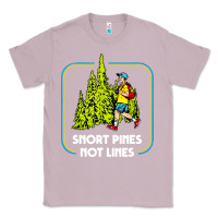 Lilac snort pines not lines funny boy going to school vintage Classic Tee - artisFamous