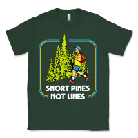 Sports Green snort pines not lines funny boy going to school vintage Classic Tee - artisFamous