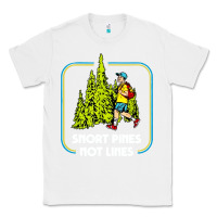 White snort pines not lines funny boy going to school vintage Classic Tee - artisFamous