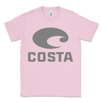 Bubblegum Pink costa del mar Classic Tee - artisFamous