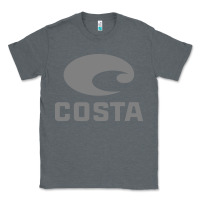 Charcoal Heather costa del mar Classic Tee - artisFamous