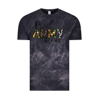 Cloud Black proud Army mom Vintage Tee - CowhideDigitalArt