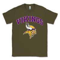 Army Green vikings style Classic Tee - artisFamous