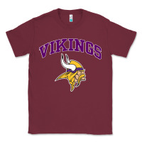 Burgundy vikings style Classic Tee - artisFamous