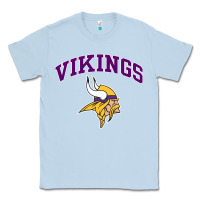 Dusty Blue vikings style Classic Tee - artisFamous