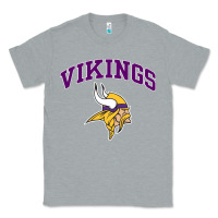 Heather Grey vikings style Classic Tee - artisFamous