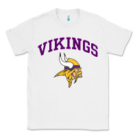 White vikings style Classic Tee - artisFamous