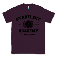 Plum starfleet academy Classic Tee - artisFamous