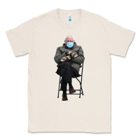 Natural bernie sitting in the cold with mittens meme Classic Tee - artisFamous