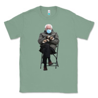 Sage bernie sitting in the cold with mittens meme Classic Tee - artisFamous