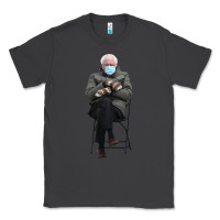 Smoke bernie sitting in the cold with mittens meme Classic Tee - artisFamous