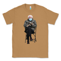 Toasted Coconut bernie sitting in the cold with mittens meme Classic Tee - artisFamous