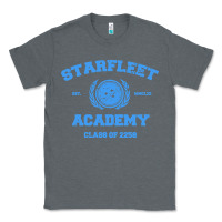 Charcoal Heather starfleet academy Classic Tee - artisFamous