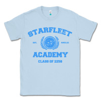 Dusty Blue starfleet academy Classic Tee - artisFamous