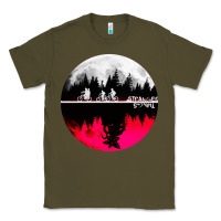 Army Green stranger kids bikes Classic Tee - artisFamous