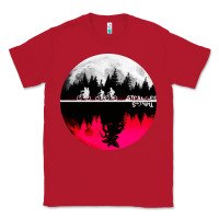 Red stranger kids bikes Classic Tee - artisFamous