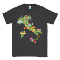 Smoke Italy map Classic Tee - artisFamous