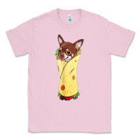 Bubblegum Pink funny chihuahua dog burrito food tee Classic Tee - artisFamous