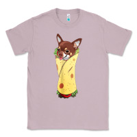 Lilac funny chihuahua dog burrito food tee Classic Tee - artisFamous