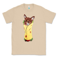 Mushroom funny chihuahua dog burrito food tee Classic Tee - artisFamous