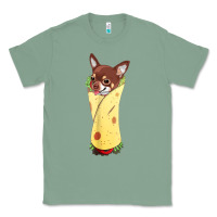 Sage funny chihuahua dog burrito food tee Classic Tee - artisFamous