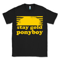 Black stay gold ponyboy the outsiders movie book Classic Tee - artisFamous