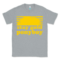 Heather Grey stay gold ponyboy the outsiders movie book Classic Tee - artisFamous