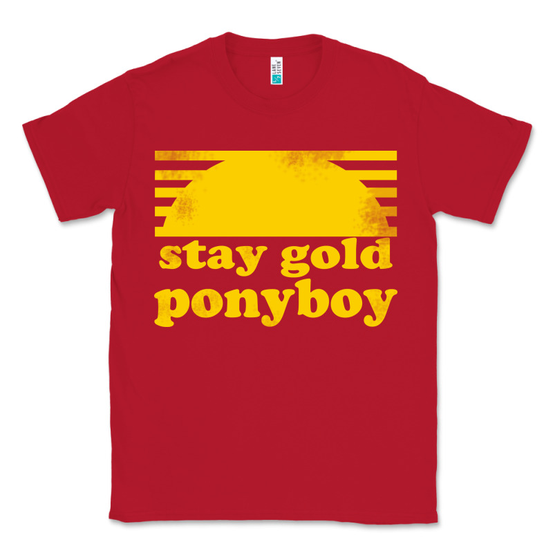 Stay Gold Ponyboy The Outsiders Movie Book Classic Tee by artisFamous | Teevron