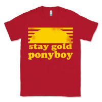 Red stay gold ponyboy the outsiders movie book Classic Tee - artisFamous