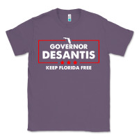 Lavender desantis governor keep florida free Classic Tee - artisFamous