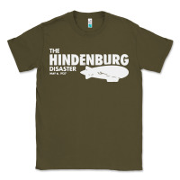 Army Green airship blimp dirigible   the hindenburg disaste Classic Tee - artisFamous