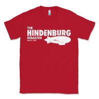 Red airship blimp dirigible   the hindenburg disaste Classic Tee - artisFamous