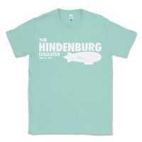 Seafoam airship blimp dirigible   the hindenburg disaste Classic Tee - artisFamous