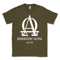 Army Green generation alpha Classic Tee - artisFamous