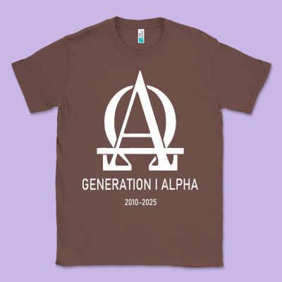 Generation Alpha Classic Tee Designed By Artisfamous