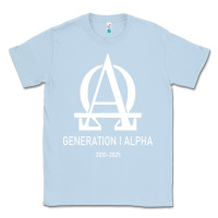 Dusty Blue generation alpha Classic Tee - artisFamous
