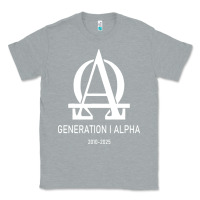 Heather Grey generation alpha Classic Tee - artisFamous