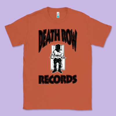 Death Row Records Classic Tee Designed By Artisfamous