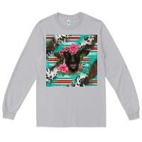 Moon Dust western suffolk ewe Long Sleeve Tee - BarkalooDesign