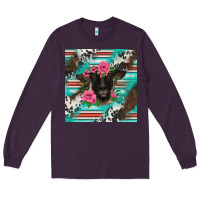 Plum western suffolk ewe Long Sleeve Tee - BarkalooDesign