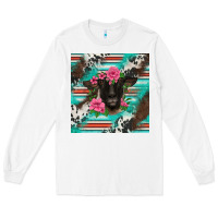 White western suffolk ewe Long Sleeve Tee - BarkalooDesign