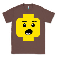 Chestnut surprised expression lego head Classic Tee - artisFamous
